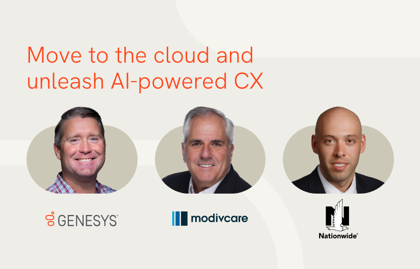 Move to the cloud and unleash AI-powered CX