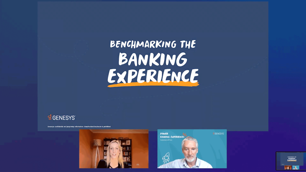 Benchmarking the banking experience