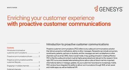 Enriching your customer experience with proactive customer communications wp resource center en