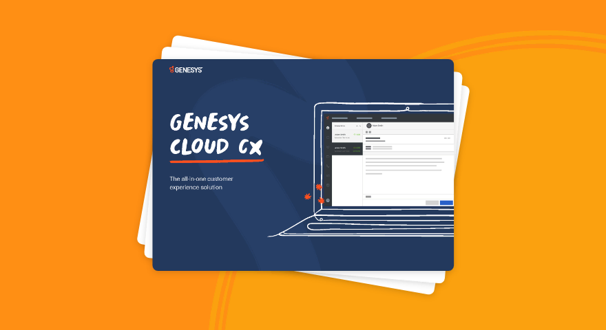 Genesys cloud cx platform brochure