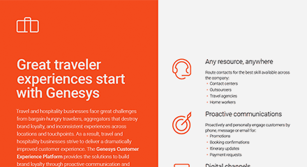 Great travel experiences start with genesys br resource center en