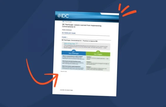 IDC – Lessons Learned from Conversational AI 2022