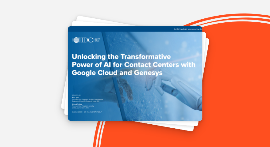 Idc unlocking the transformative power of ai for cc