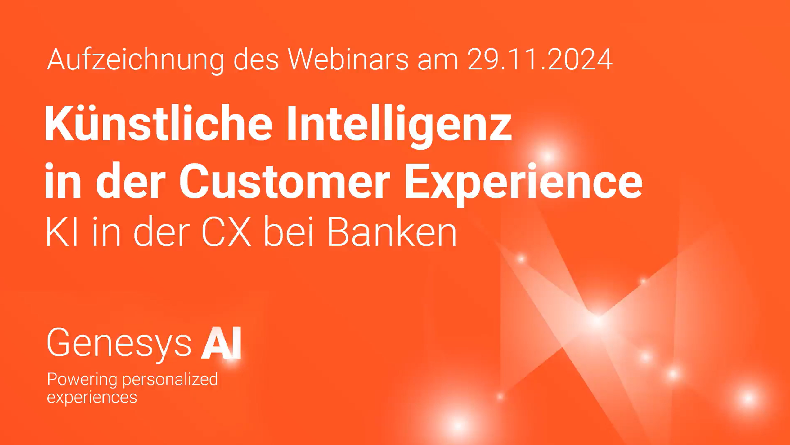 CMM360 - Künstliche Intelligenz in der Customer Experience: KI in der CX bei Banken