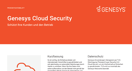 Cloud security de